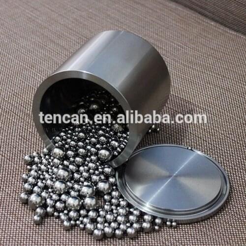 Hot sale 304 stainless steel lab ball mill pot 500ml