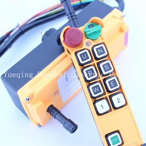 HS-8S Hoist crane remote control wireless radio Uting remote control 380VAC 220VAC 36VAC 12VDC-24VDC