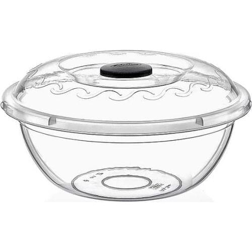 Poly Time 5 No Transparent Clamshell Basin 35 Lt E105