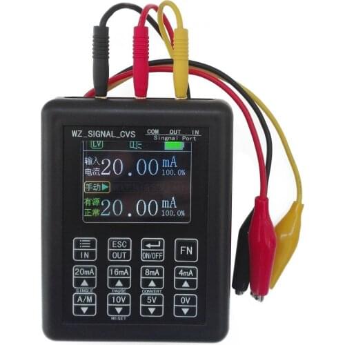 Precision 4-20mA Signal Generator Process Controlling Signal Calibrator Constant Current Source 0-10V Simulator