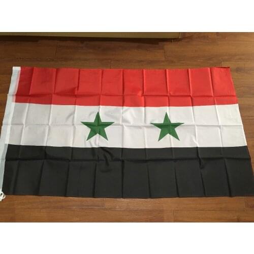 Syria Flag Activity Decorative National Banner 90x150cm
