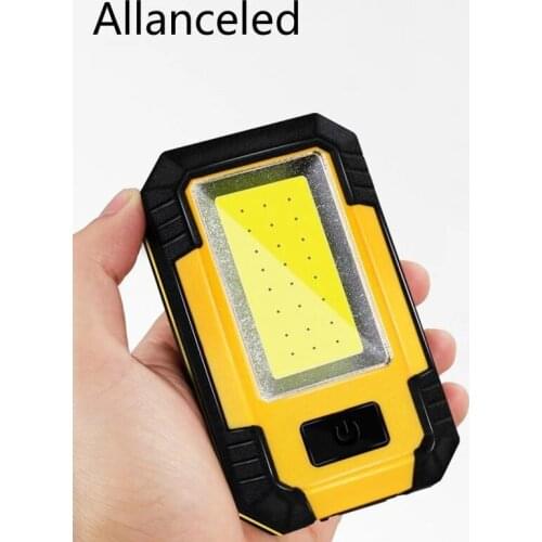 Super Bright LED Work Light IP65 Waterproof Emergency Camping Lamp Repair Maintenance Light Outdoor With Hook USB Rechargeable