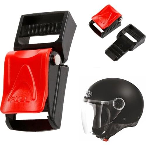 X7AE New Motorcycle Helmets Speed Clip Buckle Chin Strap Quick Release Buckle