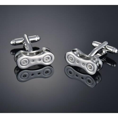 1 Pair High Quality Trendy Silver Color Cufflinks Classic Men Luxury Cuff Links French Shirt Cufflink Sleeves Fathers Xmas Gift