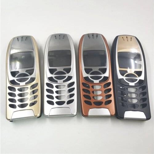 10Pcs New For Nokia 6310 Cover Case Housing 6310i Battery Door Middle Frame Front Bezel Replace Part NO Phone Keyboard Keypad