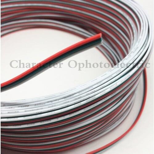 2M 5M 10M 20M Tinned copper 22AWG 3 pin cable PVC insulated wire 3P 22 awg stranded wire Electric cable for ws2812b ws2811 strip