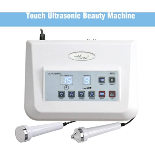 Ultrasonic Facial Massager Import Export Beauty Machine Face Detoxification Skin Deep Cleaning Ultrasound Wrinkle Remover 2 in 1