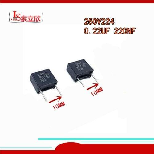 20PCS/50PCS NEW Capacitor 250V224 0.22UF 220NF MKT1820