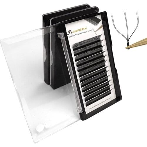 3D 0.07mm W Lashes Mink C&D Curl Black Natural Soft Eyelash Extension Premade Volume Fans False Lash YY Eyelash Extensions