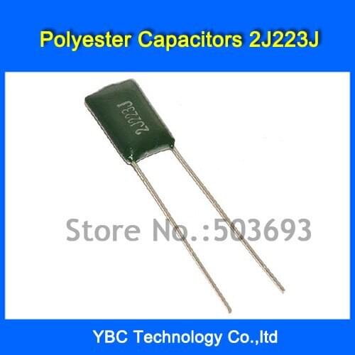 Free Shipping 500pcs/lot Polyester Film Capacitor 2J223J 630V 0.022UF 22NF