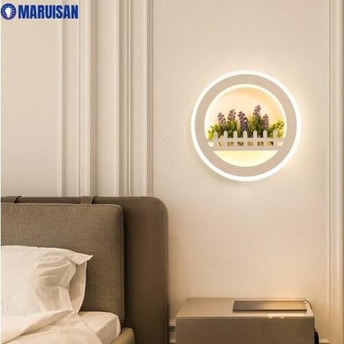 Nine Different Shape Wall Lamps Indoor Home Decoration For Living Room Dressing Table Fashion Simple Style