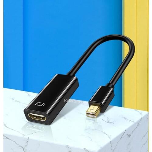 Mini DP To HDMI Adapter Cable for Apple Mac Macbook Pro Air Notebook DisplayPort Display Port DP To HDMI Converter for Thinkpad