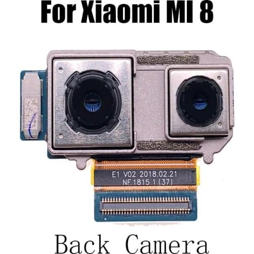 Back Facing Camera Rear Main Camera Big Camera Module Flex Cable For Xiaomi MI 8 Mi8 Replacement Repair Parts