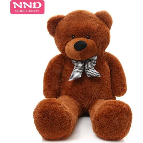 Niuniudaddy Teddy bear skin Giant Plush toy dolls Semi-finished bearskin Super soft Huge plush bear Toys 300cm gift for girls