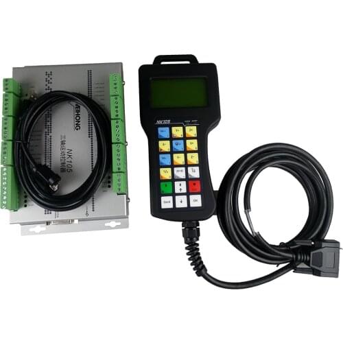NK105 G2 Original Weihong 3 Axis DSP Controller NC Studio Motion Control System For CNC Router ATC Machine