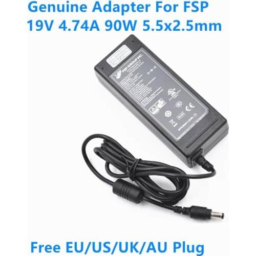 Original 19V 4.74A 90W 5.5x2.5mm FSP FSP090-DIEBN2 FSP090-ABBN3 FSP090-D2BA1 AC Adapter Switching Power Supply For PA3516U-1ACA