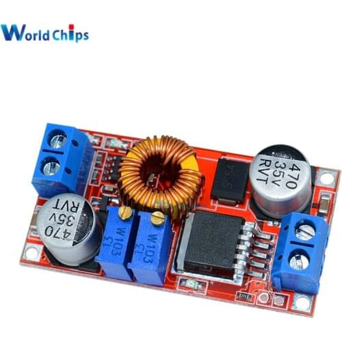 5A Max Step-Down Buck Charging Board XL4015 ADJ Lithium Battery Charger Converter Module DC-DC 0.8-30V To 5-32V 5A Step Down CC