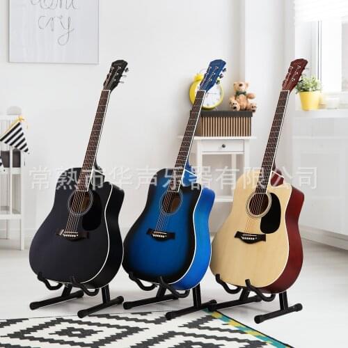 Gifts Trainer Guitar Wood Bridge Girl Aesthetic High Quality Acoustic Guitar Travel Solid Rosewood Guitare Travel Music DL60JT