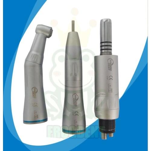 Dentistry Clinic Lab Surgical Straight Handpiece Contra Angle Low Speed Air Motor 4 2 Hole /Dental Low Speed Handpiece Polishing