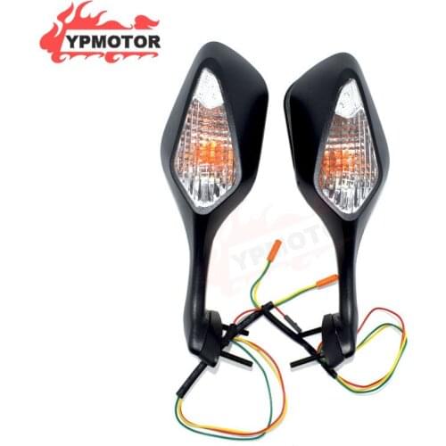 Hight Quality Motorcycle Rearview Rear View Mirror W/ Turn Signal Light For Honda CBR1000 CBR1000RR 2008-2012 2009 2010 2011