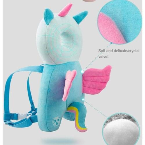 Newborn Baby Kid Walking Head Protection Protector Safety Harness Pillow Pad Cotton Cute Soft Stuff Animal Lovely Gifts New