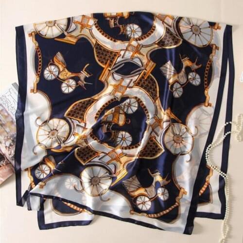 New summer decoration woman fashion scarves carriage pattern printing 90cmx180cm long scarf scarves headscarf hot sale girl gift