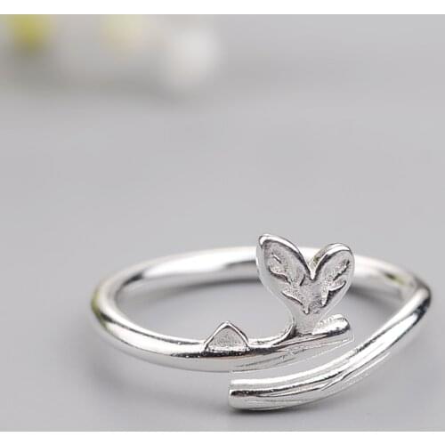 New Arrivals 925 Sterling Silver Ring for Women Adjustable Size Ring Fashion sterling-silver-jewelry