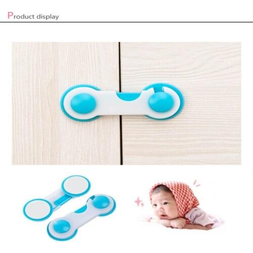 1Pcs Plastic Drawer Cabinet Cupboard Baby Safety Multi-use Locks Kids Infant Protection Child Safety Home Decoration Supplies