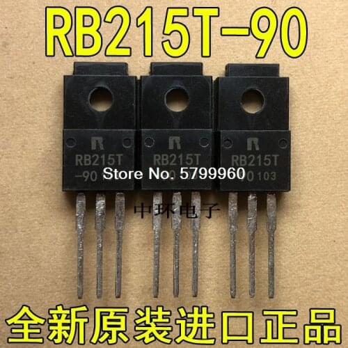 10pcs/lot RB215T-90 TO-220F 20A 90V transistor