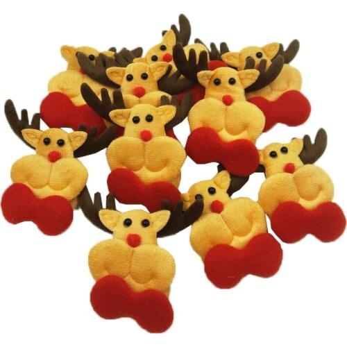 10Pcs Christmas Hang Decoration Christmas Snowman Tree Hanging Ornaments Gift Santa Claus Elk Reindeer Toy Doll Hang Decorations