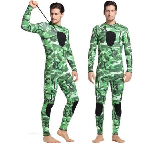 3.0mm Men Neoprene Wetsuit Diving Winter Swimming Surfing Surfing Snorkelling long sleeve Suit Swimwear