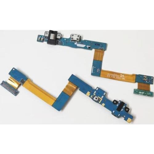 30pcs/lot USB Dock Charging Port Connector Charger Flex Cable Rear Back Ribbon Tail Plug For Samsung T550 T555 P550 P555