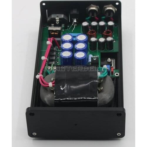 40W DC Linear Regulated Power Supply HIFI Ultra-low Noise Linear Dual Output DC15V DC16V For Auido Amplifier