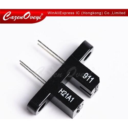 5pcs/lot H21A1 DIP-4 slot photoelectric switch 3MM phototransistor New Original In Stock