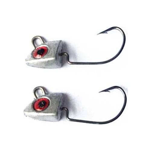 BaMMax fishing hook 5pcs 2.2g jig head Crank lead hook carp fishing hooks for fishing Soft Worm Lure fly fishing tackle pesca