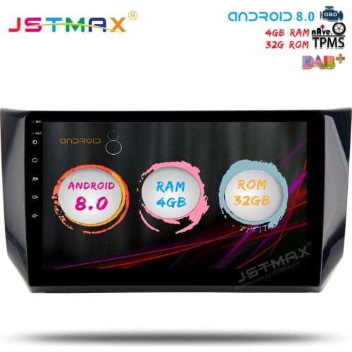 JSTMAX 10.2" Android 8.0 Car GPS Radio Player for Nissan Sylphy B17 Sentra with Octa Core 4GB+32GB Auto Stereo Multimedia