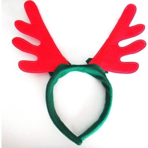 Child Christmas Gifts Buckle Bell Wings Hair Band Decor Head Hoop gril Head Bands Christmas decoration Party Supplies 8ZHH115
