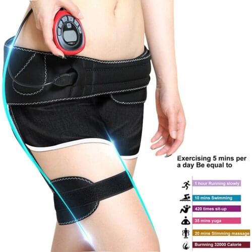 Electroestimulador Toner Massager Electronic Butt Firming EMS Muscle Stimulator Bodybuilding Hip Trainer Slimming Massage Belt