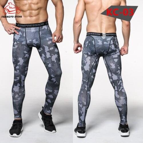 Running Camouflage Compression trousers Men Football Training Pants Fitness Sports Leggings Men Gym Jogging Pants Sportswear