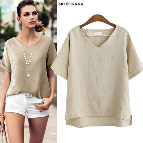Женские летние футболки Movokaka China At AliExpress