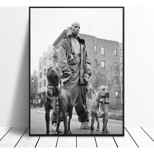 MT211 DMX Hip Pop Music Rapper Singer Star Poster Wall Art Picture Canvas Painting Poster Prints Bedroom Home Decor