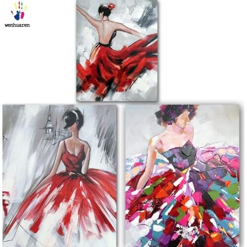 DIY colorings pictures by numbers with colors Wonderful dance picture drawing painting by numbers framed Home