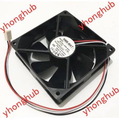 NMB-MAT 3610KL-05W-B49 G00 DC 24V 0.16A 90x90x25mm Server Cooling Fan
