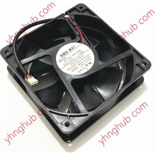 NMB-MAT 4715KL-05W-B40 P14 P0B Server Cooling Fan DC 24V 0.46A 120x120x38mm 2-wire