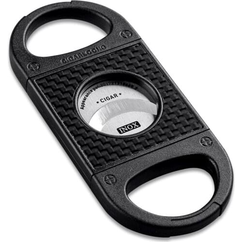 CIGARLOONG Cigar Cutter Stainless Steel Double Cut Portable Scissors CL-J50