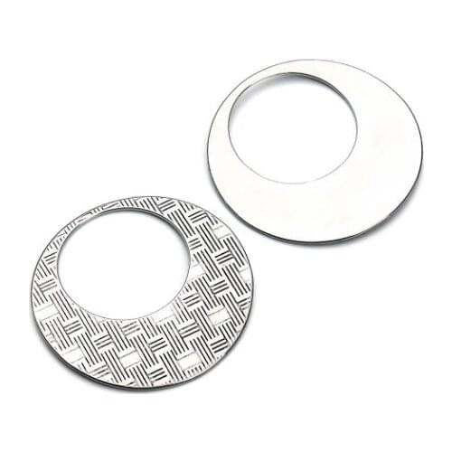 5pcs/lot 20mm 30mm Round Connector Metal Alloy Pendant For DIY bracelet Jewelry Making fg4s