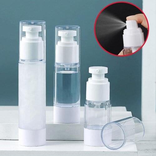 Portable Travel Container Bottle Easy-using Exquisite Transparent Refillable Travel Bottle for Home Small Spray Bottles