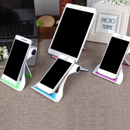 Portable Folding Phone Stand Holder Desktop Tablet PC Lazy Adjustable Bracket For iphone 12 11 Huawei Accessories For Pad