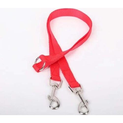 WALK 2 Two DOGS Leash COUPLER Double Twin Lead Walking Leash