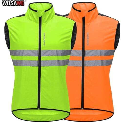 Traffic Safety Car Reflective Clothing For Vest High Visibility Reflective Outdoor For Motorcycle Cycling Sports Vest Green